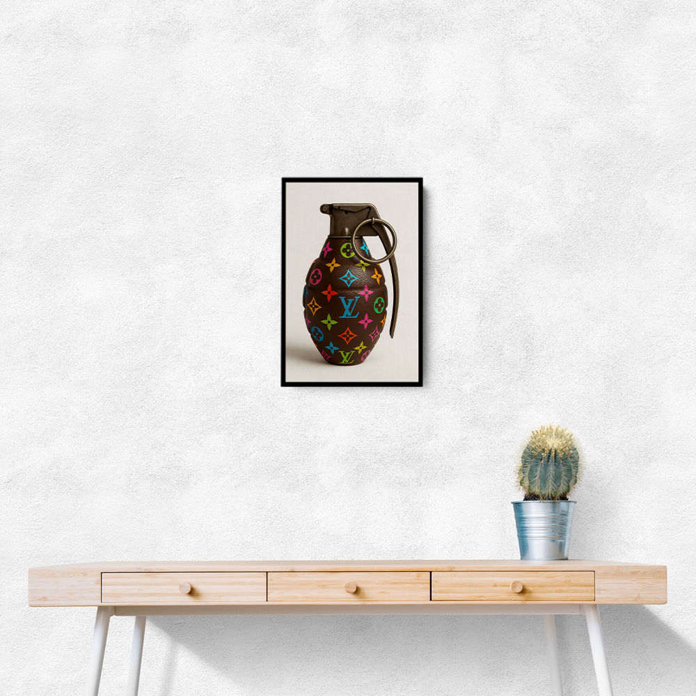 Louis Vuitton Fashion Inspired Grenade 3 Wall Art